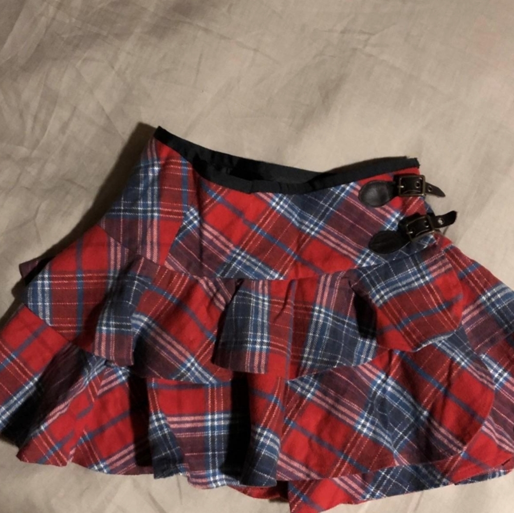 Y2K plaid Ralph Lauren skirt